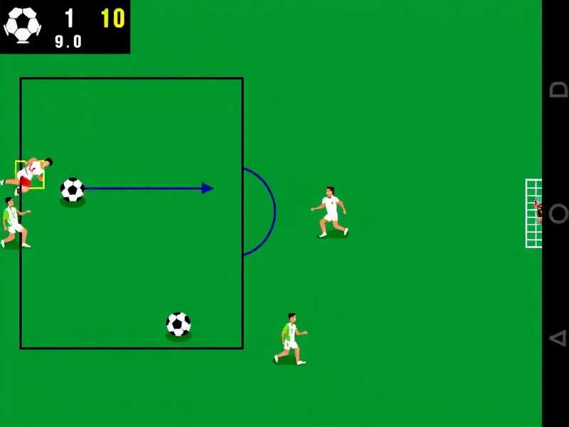Mighty Football Maestro in Action Mighty Football Maestro Gameplay Screenshot